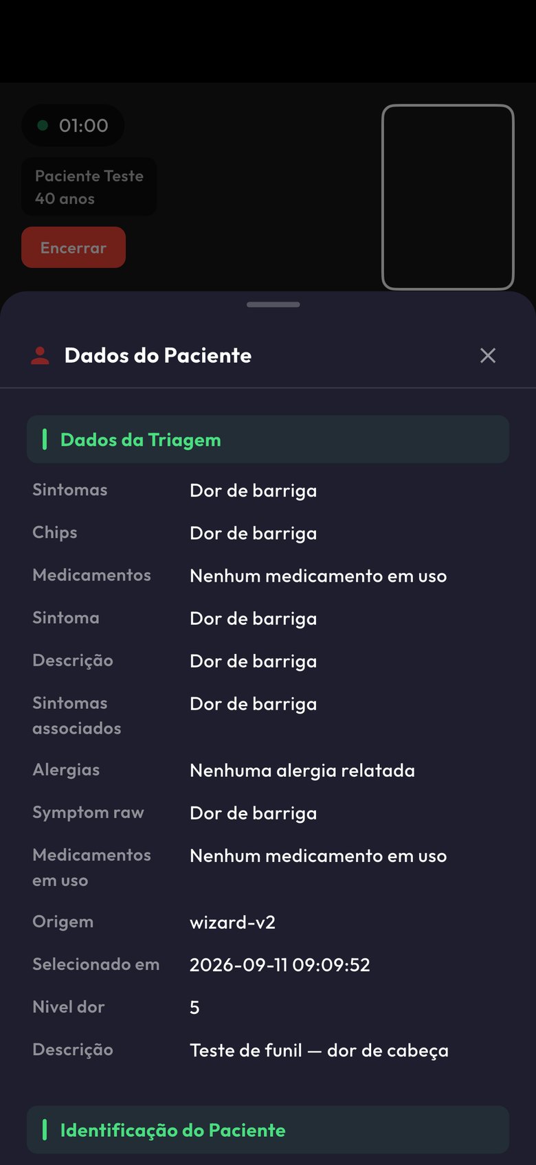 Anko Saúde app — App do médico — tela 4
