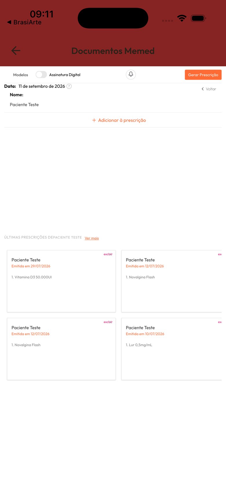 Anko Saúde app — App do médico — tela 7